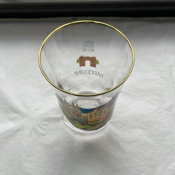 ❤️ Collectible Anthro Holiday Juice Glass - Barcelona - Picture 3 of 6